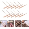 thumbnail image 3 of Lishi Wood Dragonfly Hand Rubbing DIY Propeller - Novelty Flying Helicopter Toy (10 Pieces), 3 of 5