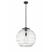 Innovations Lighting - Athens Deco Swirl - 1 Light Pendant In Industrial
