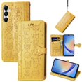 thumbnail image 1 of Funda Cartera FOXDOCK para Samsung Galaxy A55 5G , Flip PU con Relieve de Gatos y Perros, Tarjetero y Soporte, 1 of 6