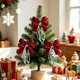 thumbnail image 3 of HWRETIE Christmas Tree Decorations Set,Bows,Ribbons,Pearls,Tassels Pendants,Holiday Ornaments, 3 of 6