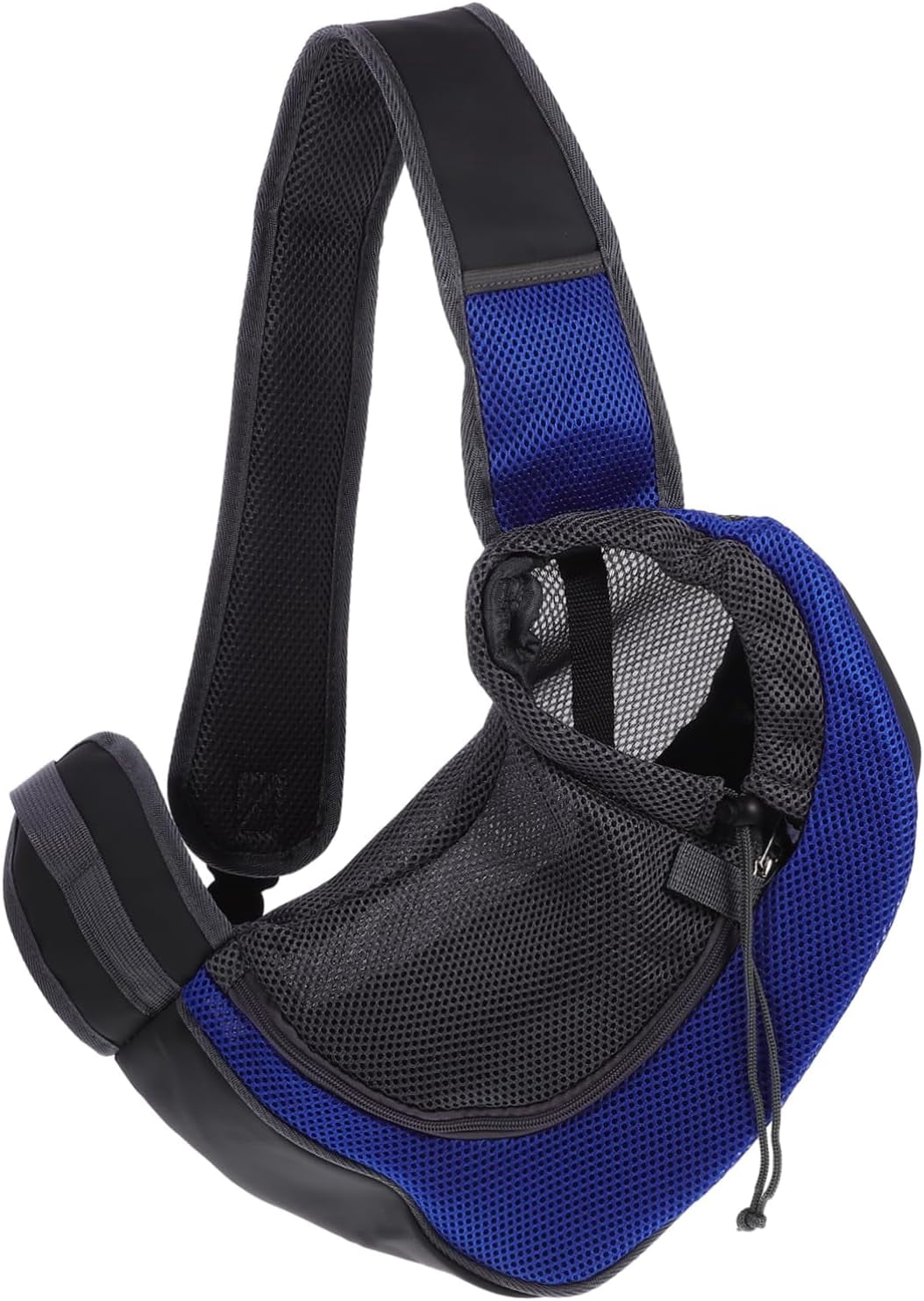 Zoowhale Elegant Single Shoulder Bag Pet Carriers Cross-Body Bag for Dogs Cats Dog Carriers for Small Pet Supplies Polyester Dark