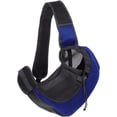thumbnail image 2 of Zoowhale Elegant Single Shoulder Bag Pet Carriers Cross-Body Bag for Dogs Cats Dog Carriers for Small Pet Supplies Polyester Dark, 2 of 9