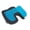 Black and Blue, variant on Motor Trend Cooling Seat Cushion with Memory Foam - Made with Orthopedic Fill for Back Pain Relief