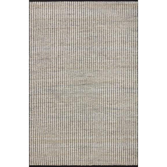 Angela Rose x Loloi Colton Ivory / Black 5'-0" x 7'-0" Area Rug