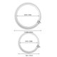 thumbnail image 2 of YOSADIER 4Ud De Brazalete DIY Transparente Para Resina Manualidades Y Proyectos Creativos, 2 of 7