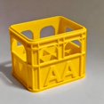 thumbnail image 1 of Boîte de Rangement pour Piles Imprimée 3D DIY Caisse de Bière No. 5 Aa No. 7 Aaa 18650 Panier de Rangement Empilable, 1 of 6