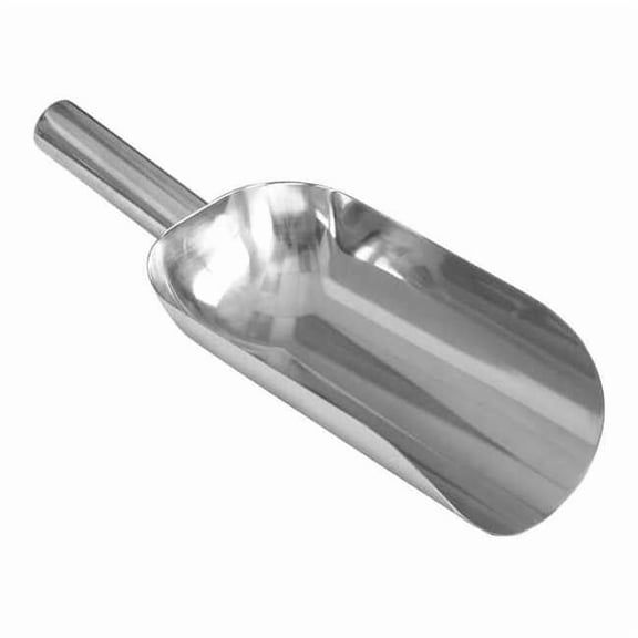 Sani-Lav Pharma Scoop,32 oz,316 Stainless Steel 40RD
