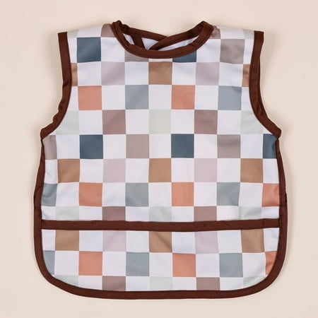 Mess Proof Baby Bib Waterproof Baby Apron Bib for Eating L SMT079-EF624