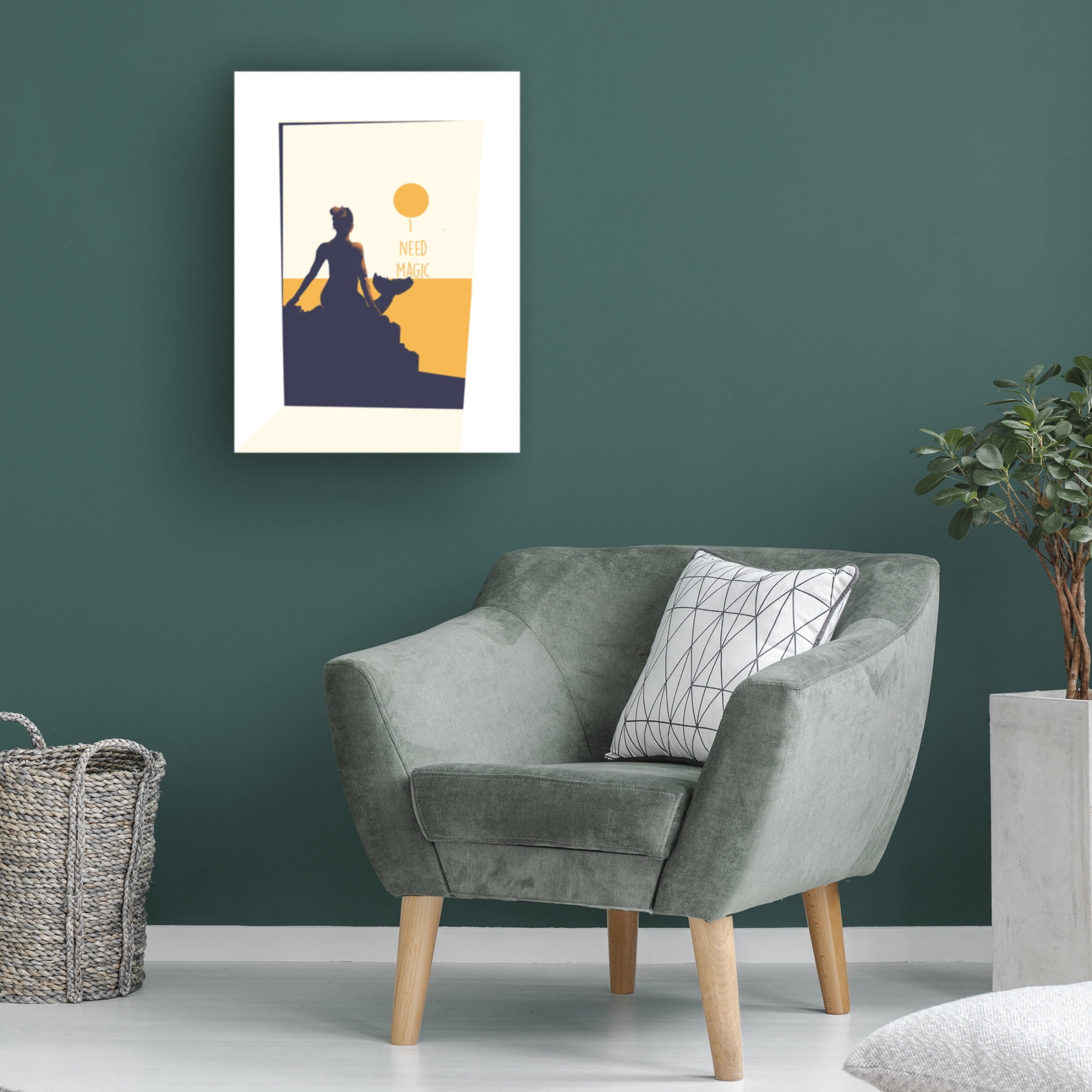 Trademark Fine Art Dionisis Gemos I Need Magic Canvas Wall Art