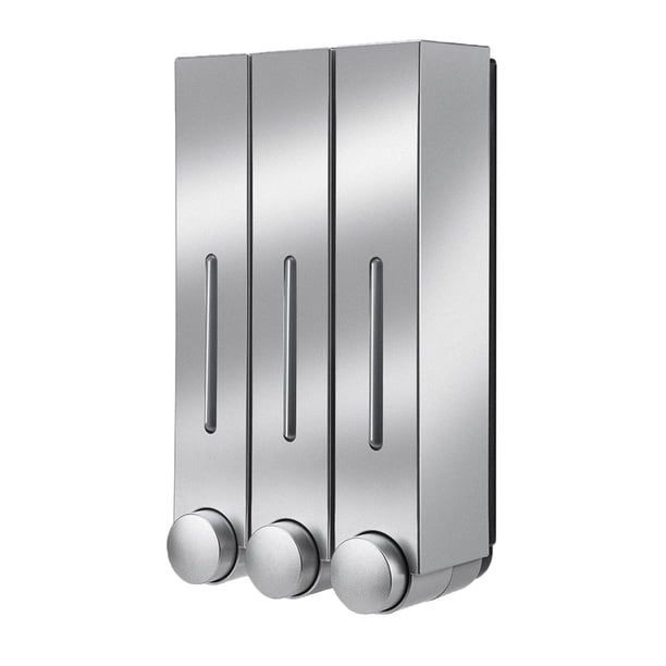 Dispensador de jabón, botellas con bomba, loción de manos, gel líquido, soporte para dispensador de cocina Triple Plata