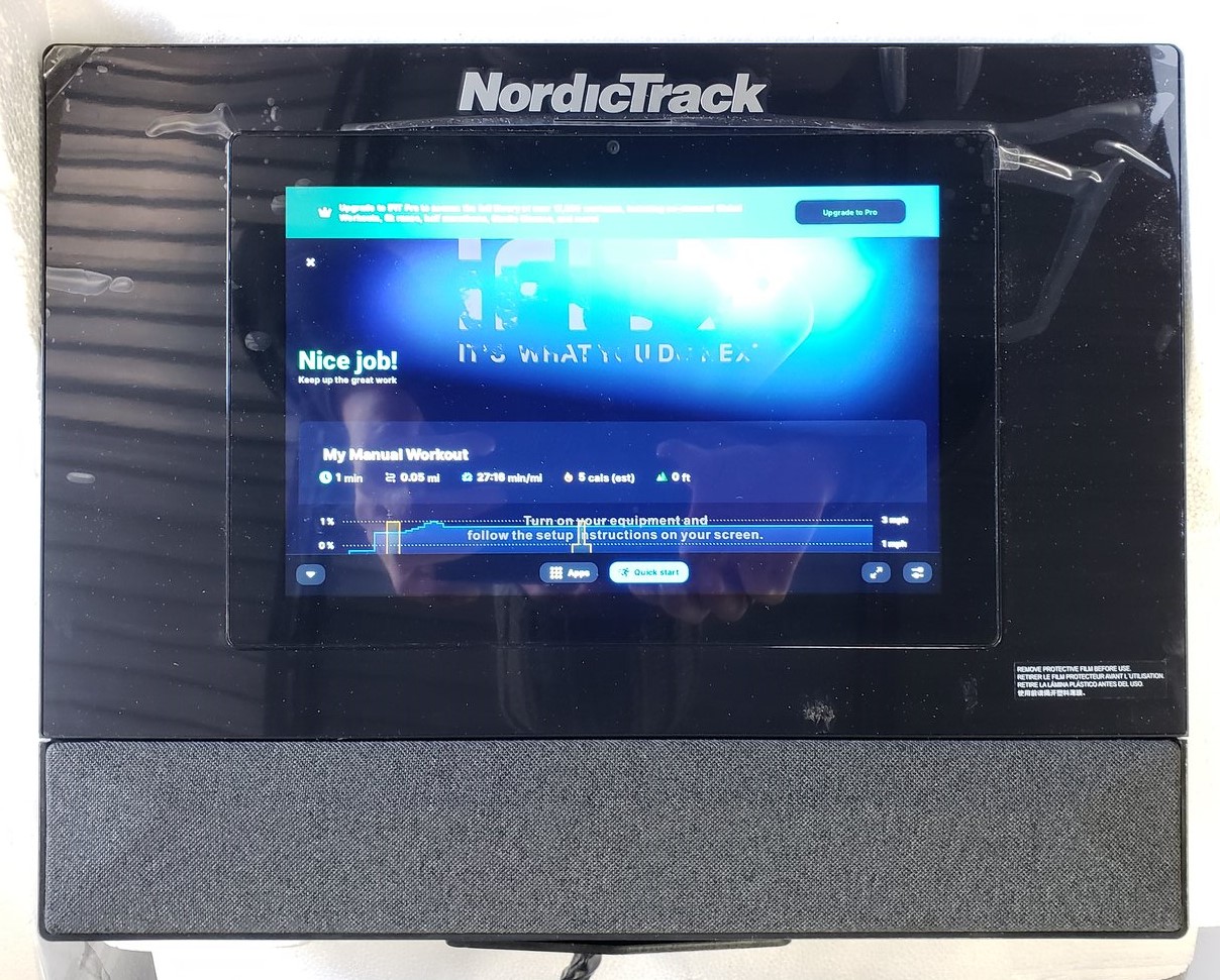 Restored NordicTrack Treadmill Commercial 1250 10" Tilting Touchscreen