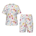 thumbnail image 1 of Fotbe Cute Owl Pijama Estampada de 2 Piezas para Niños – Ropa de Dormir de Manga Corta Cómoda para Niños y Niñas, Camiseta y Shorts de Algodón-X-Large, 1 of 6