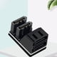 thumbnail image 2 of 10 Pieza Doble 7 Pines Hembra A Doble 7 Pines Macho 90 Grados Adaptador en Ángulo Placa Base Adaptador para Escritorio SSD HDD, 2 of 5