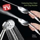 thumbnail image 2 of High Pressure 8-mode Handheld Shower Head - Anti-clog Nozzles, Built-in Power Wash to Clean Tub, Tile & Pets, Extra Long 6 ft. Stainless Steel Hose, W, 2 of 4