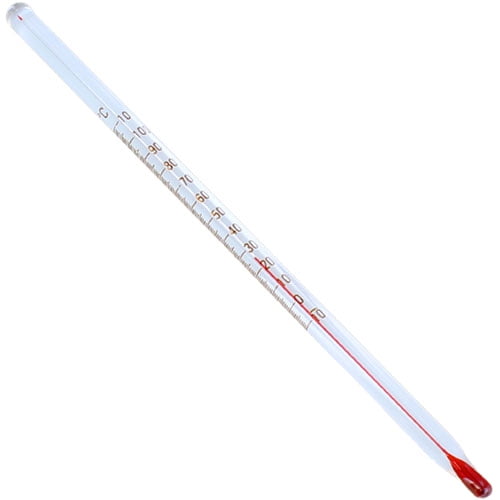Glass Alcohol Thermometer 6 inch 10C110C