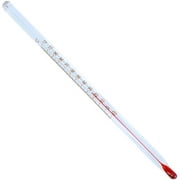 Glass Alcohol Thermometer 6 inch -10C-110C