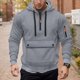 thumbnail image 1 of MHFRRA Sudaderas y Sudaderas para Hombre para Uso Diario, Holgadas, con Cremallera y Múltiples Bolsillos para Otoño E Invierno, conjuntos de Fin de Semana Cómodos y Elegantes Año 2, 1 of 3