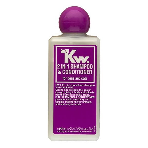 KW 2 in 1 Shampoo and Balsam for Dogs and Cats (6.5oz(200 ML))