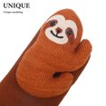 thumbnail image 3 of unbranded 1Par Calcetines De Con De Perezoso Abrazando Color Café Para Fiestas Y Uso Diario, 3 of 6