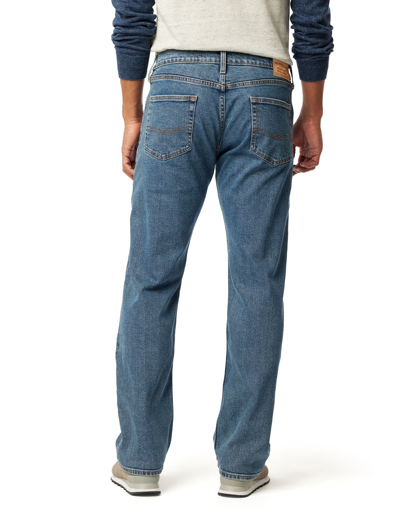 Levi Strauss Signature Men's and Big and Tall Regular Fit Jeans