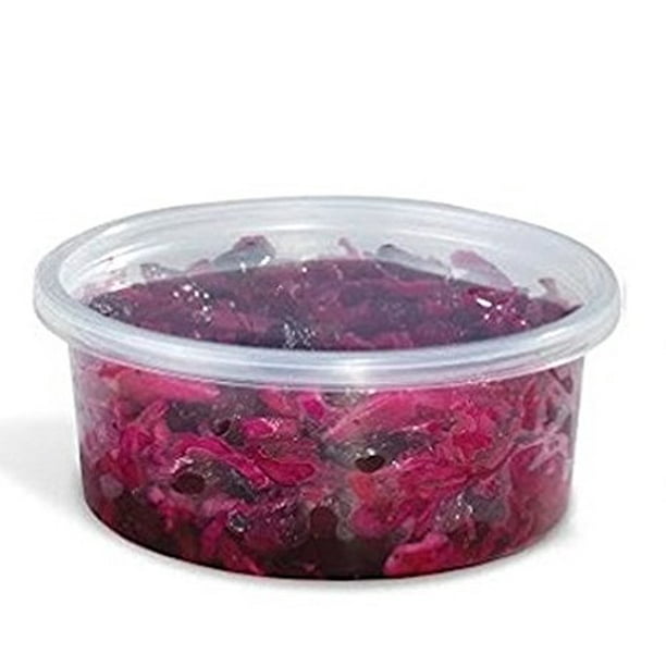 SafePro Food Storage Containers with Lids, Deli Food Take Out