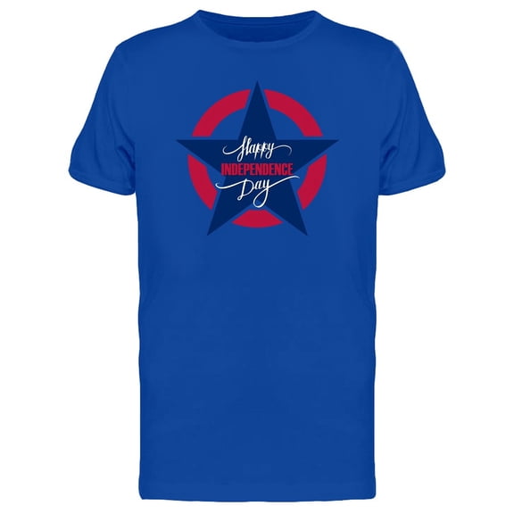 Usa Independence Day Star Doodle T-Shirt Men -Image by Shutterstock, Male 3X-Large