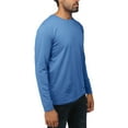 thumbnail image 5 of X RAY JEANS Mens Long Sleeve Crewneck T-Shirt, Night Blue, M, 5 of 5