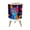 Color 4, variant on Small Trash Can with Lid Nature Inspired Animal Paw Prints Leaves Earthy Tones 1.8 Gallon Dog Proof Trash Can Round Garbage Can Waste Bin Wastebasket for Bathroom Bedroom Living Room