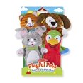 thumbnail image 1 of Melissa & Doug Playful Pets Hand Puppets, 1 of 4