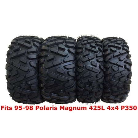 - Set 4 WANDA ATV tires 25x8-12 & 25x11-10 for 95-98 Polaris Magnum 425L 4x4 P350