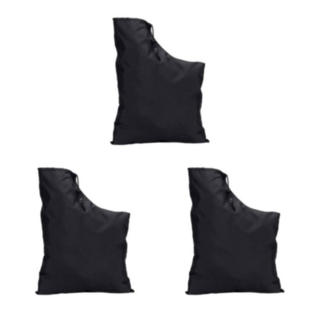 mmirethe Smooth Operation Zippered Vacuum Leaf Bag For Convenient Maintenance Cloth Leaf Blower Vacuum Bags Leaf Storage Bag 3Set