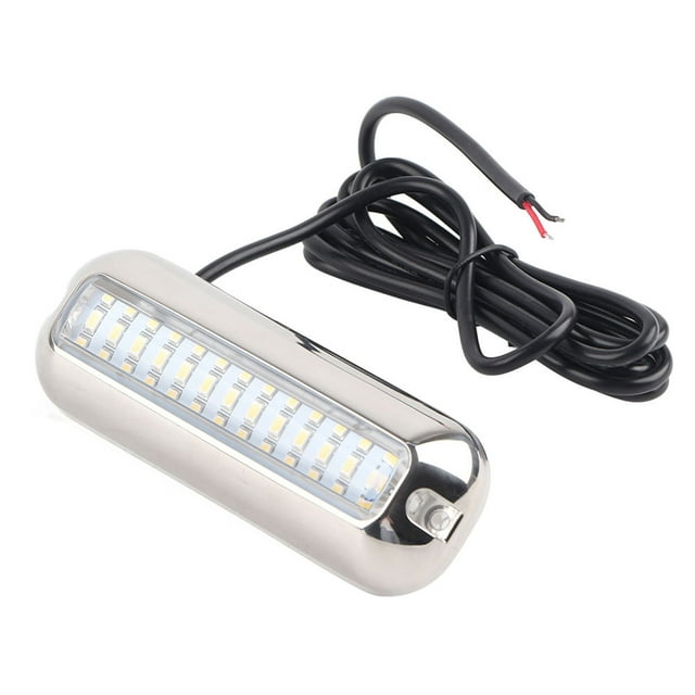 LED Boat Light, 39LEDs 5.2W LED Transom Light Marine LED Lights For Yachts For Sailboat For Pontoon For Boats Blue,White
