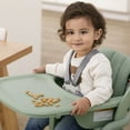 thumbnail image 3 of Evolur Step and Savor Convertible High Chair​, Sage, 3 of 9