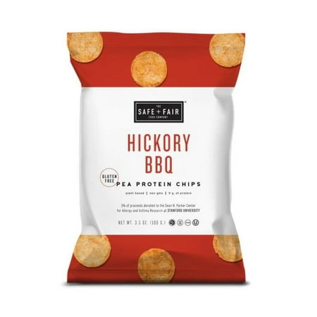 Safe + Fair Hickory Barbeque Pea Protein Chip, 0206-EF-N (23003691)