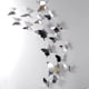 thumbnail image 1 of 48 Pieces Diy Mirror Butterfly Combination 3D Butterfly Wall Stickers Decals Home Decoration, 1 of 4