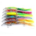 thumbnail image 2 of Squid Jig Fishing Lure 14cm 40g Octopus Skirt Bait 3D Eyes with Treble Hook Hard Bait for Sea, 2 of 5