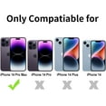 thumbnail image 2 of Phone Case Compatible for iPhone 14 Pro Max 6.7 Inch, Slim Fit Cases Soft TPU Bumper Protective Cover, Black, 2 of 10