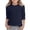 Navy, variant on Krdevn Girls Long Sleeve Rash Guard UPF 50  Sun Protection Swim Shirt,4-5 Years