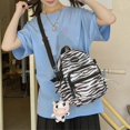 thumbnail image 3 of Cute Cow Backpack with Pendants Small Casual Daypack Shopping Travel Bag, 3 of 4