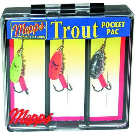 UPC: 0022141991764 | Mepps Aglia Trout Kit Assorted Colors 3 Count