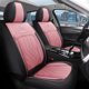 thumbnail image 2 of Fundas de asiento de coche de cuero universales de excelente calidad para 5 asientos para Mitsubishi Pajero 4 2 Sport Outlander Xl Asx Protector de piezas de coche, 2 of 5