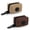 BROWN/SAND, variant on Wolfone 2 Pack Dog Waste Bag Dispenser Leash Attachment for pets 8 * 5 * 4cm
