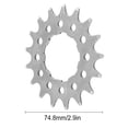 thumbnail image 4 of maskred Cassette Rouage Simple Vitesse 17T Excellente Performance Roue Libre Durable Fournitures Cyclisme Accessoires Composants pour l'Équitation, 4 of 8