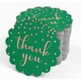 thumbnail image 4 of Inkdotpot Real Rose Gold Foil Thank You Bridal Shower Tags Favor Hang Paper Tags 50 Pieces, 4 of 6