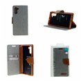 thumbnail image 3 of TopSave Goospery CANVAS Card Slot w/Magnetic Clip Denim Cloth Folio Wallet Flip Samsung Galaxy A13 5G, Gray, 3 of 3