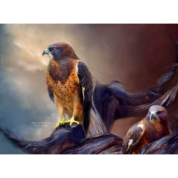 Cavalaris "Vision Of The Hawk II" Glossy Poster