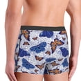 thumbnail image 2 of Haiem Butterflies1 Men's Boxer Briefs, Every Day Comfort Stretch Cotton Moisture-Wicking Underwear-Medium, 2 of 8