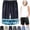 Deep Blue, variant on Iced Active Silk Quick Drying Stretch Shorts Cooling Shorts for Senior Women Over 50