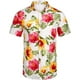 thumbnail image 1 of Camisa hawaiana para hombre, informal, holgada, playera, con solapa y botones Pompotops  oipoqjl44685, 1 of 3