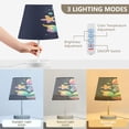 thumbnail image 4 of Cartoon Cute Mermaid Desk Lamp LED Table Nightstand Lamps with 3 Color Temperatures for Home Bedroom Living Room Decor 6x11, 4 of 8